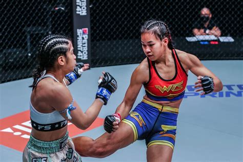 wonder girl muay thai|girl kickboxer.